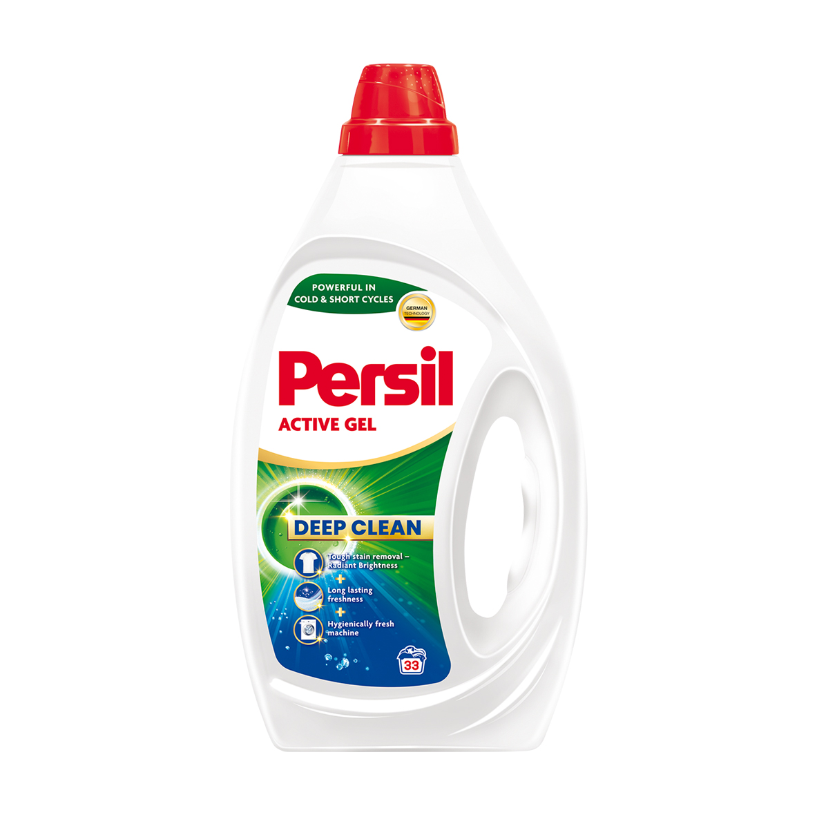 Гель для прання Persil Active Gel Deep Clean, 33 цикли прання, 1.485 л
